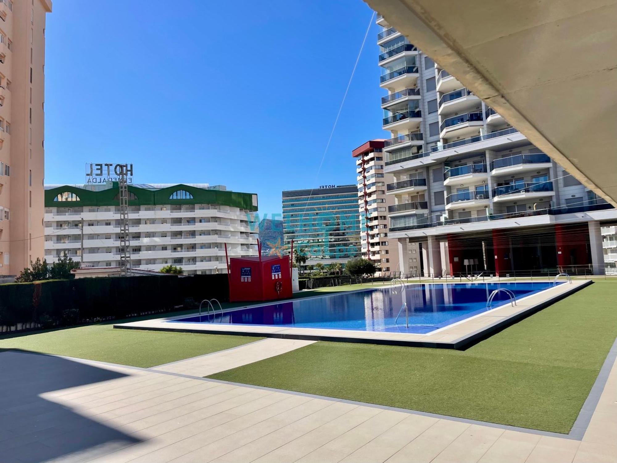 Acuarela Estudio, 1ª Linea, Vista Al Mar, Piscina Calp Exterior foto