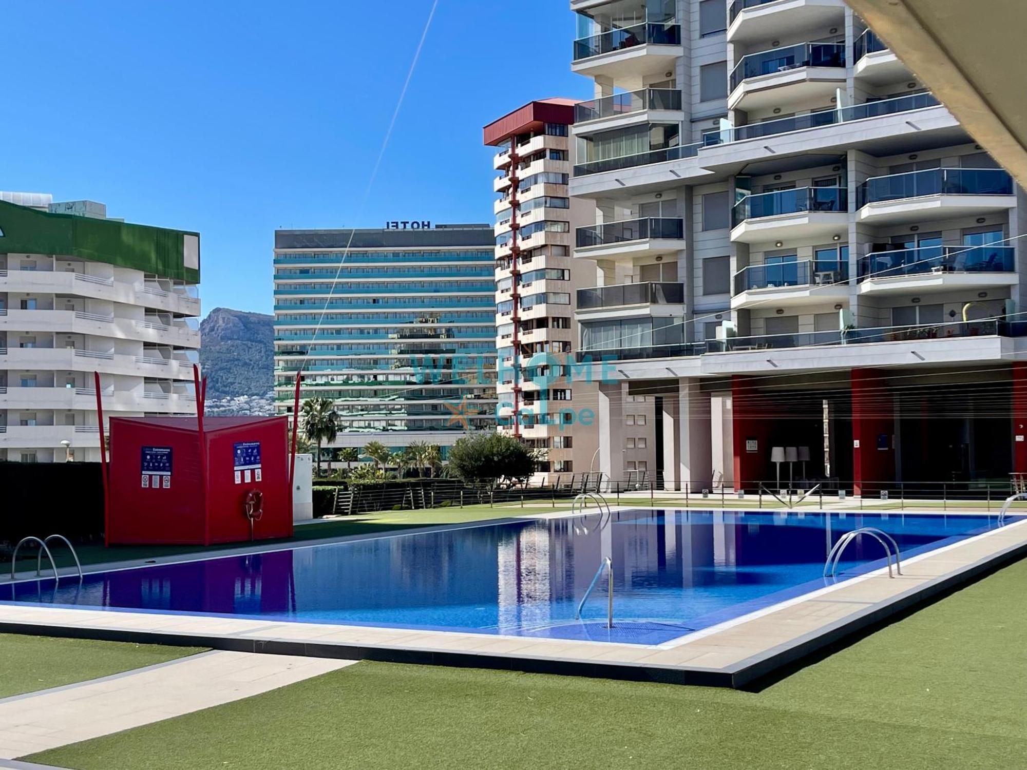 Acuarela Estudio, 1ª Linea, Vista Al Mar, Piscina Calp Exterior foto